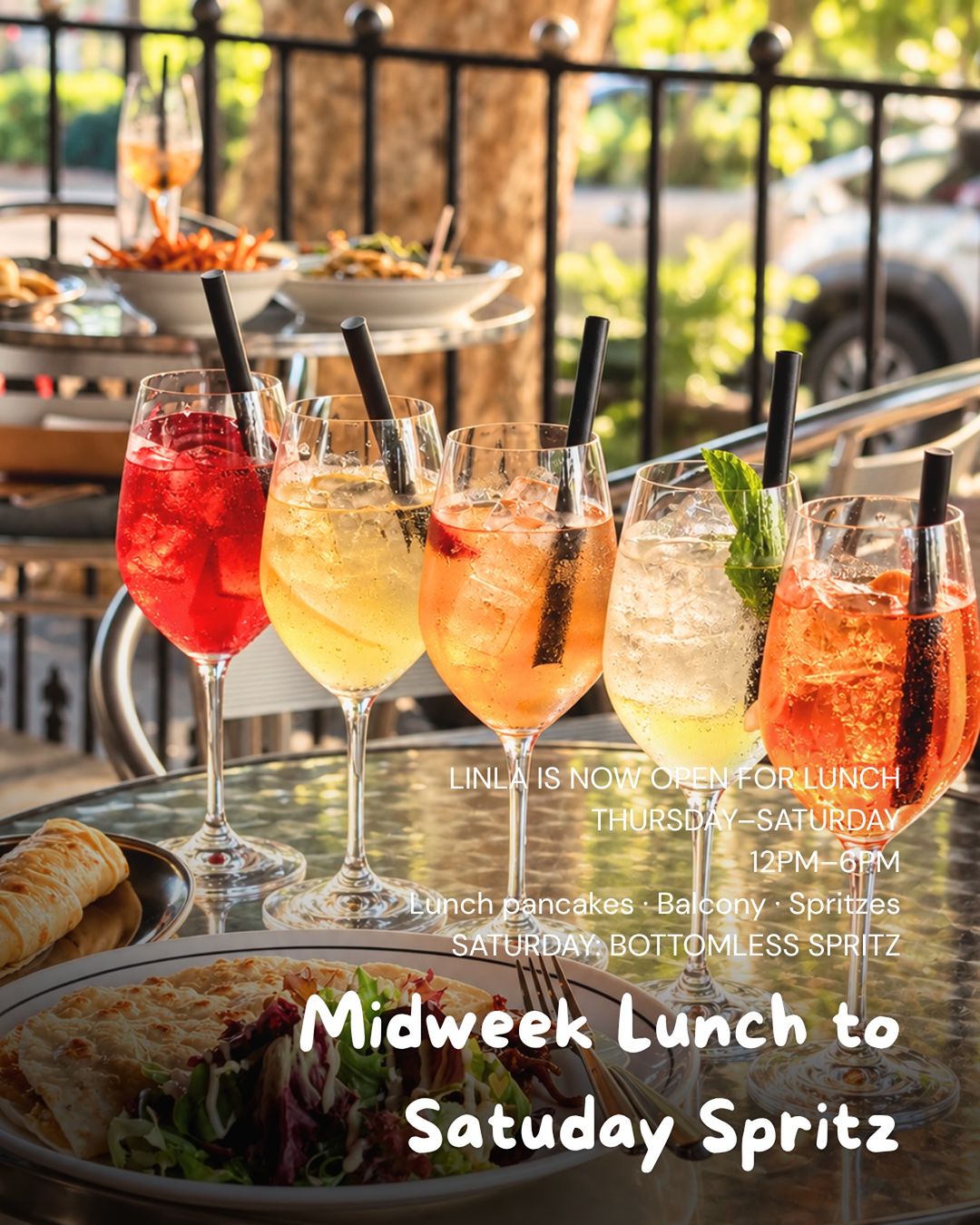 Bottomless Spritz Saturdays at Linla, Surry Hills
