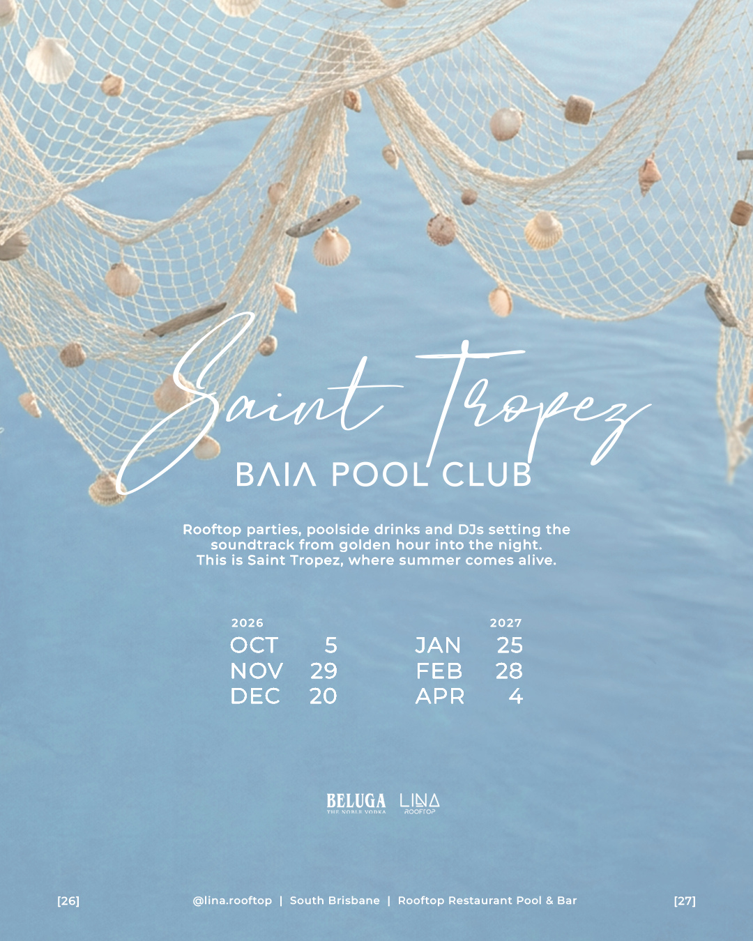 Saint Tropez at Lina Rooftop