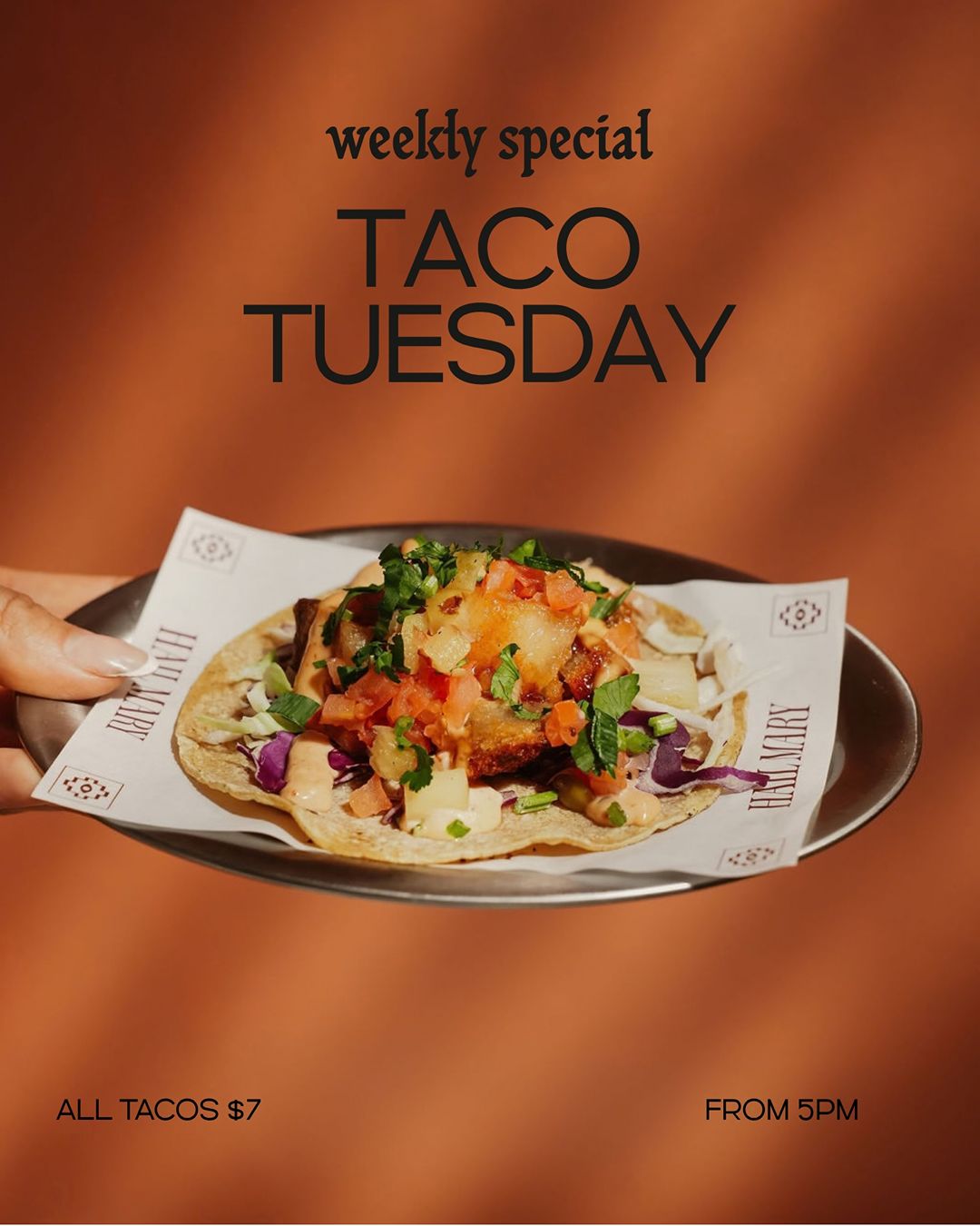 Taco Tuesday at Hail Mary