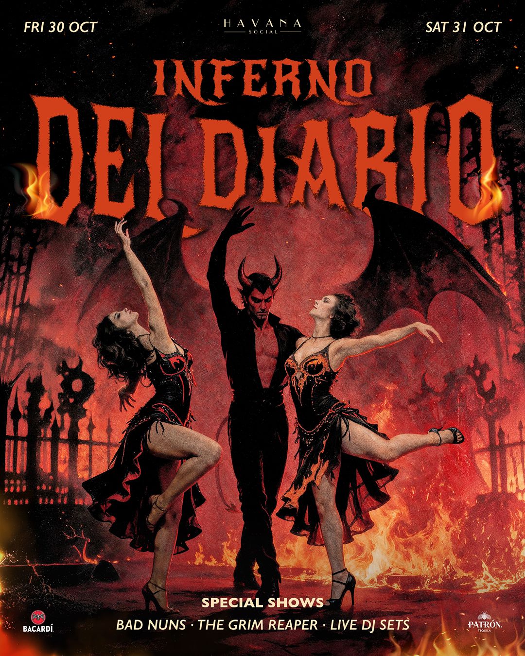 Taste the Inferno. Donde los santos pecan y la noche arde.