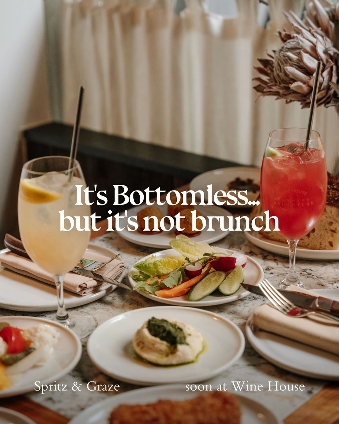 Spritz & Graze at Wine House
