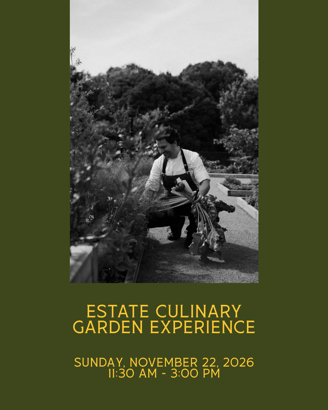 Estate Culinary Garden Experience