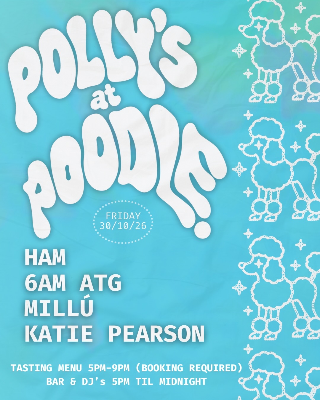 It’s Poodle x Polly’s Party Time!
