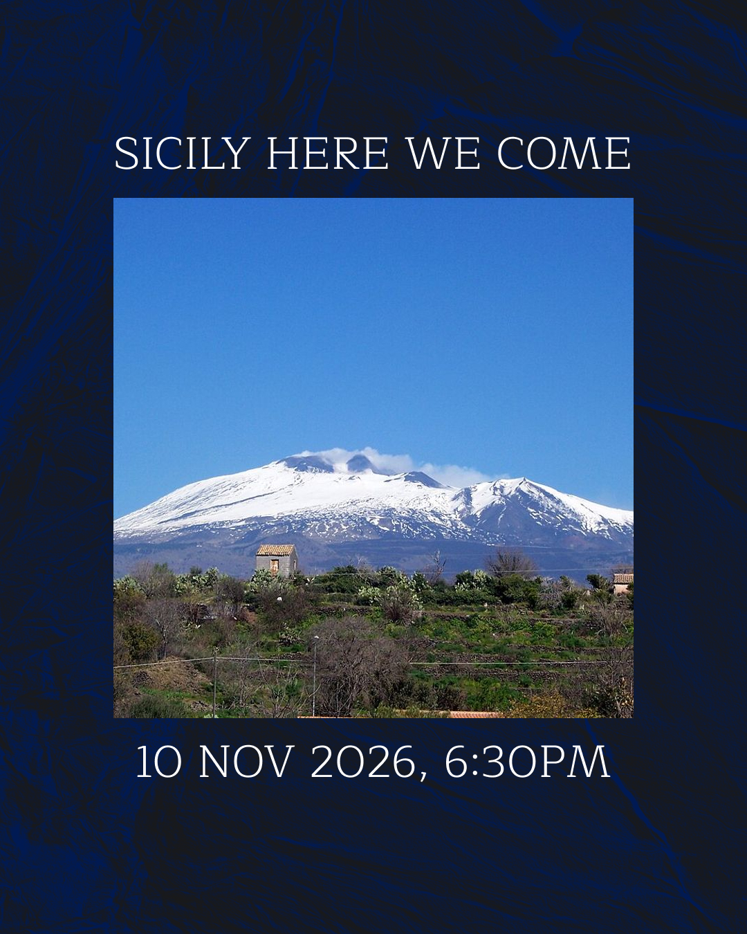 Etna wine dinner at Claret Club