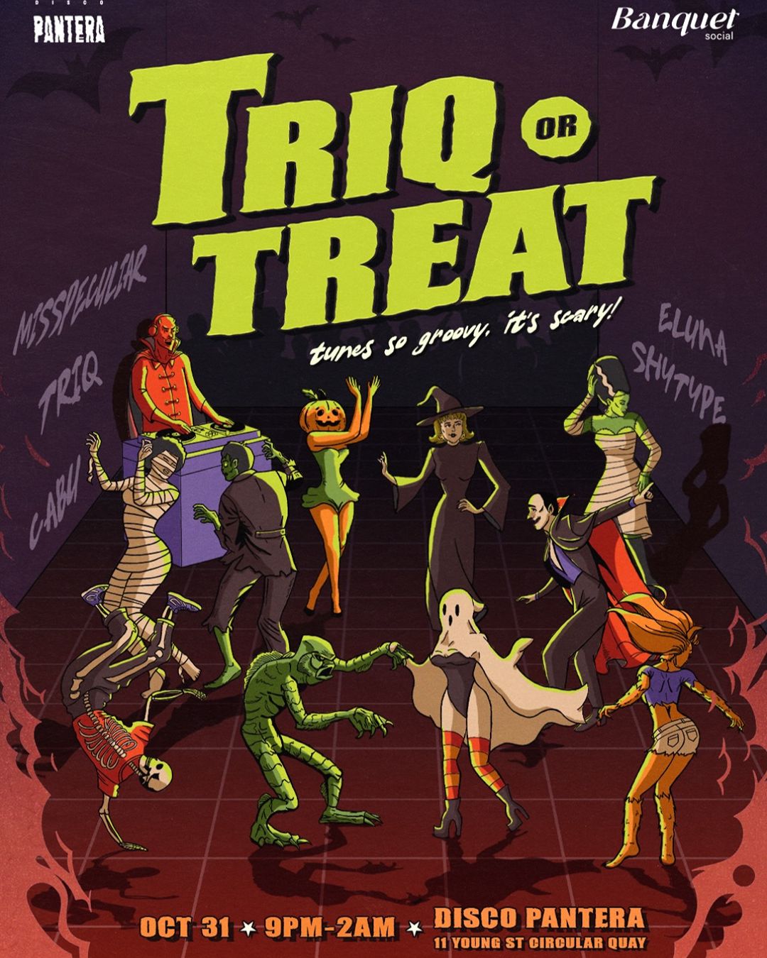 Pantera's late-night sounds present TRIQ OR TREAT