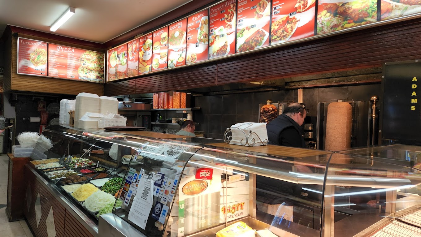 Adam's kebab piza St.Leonards