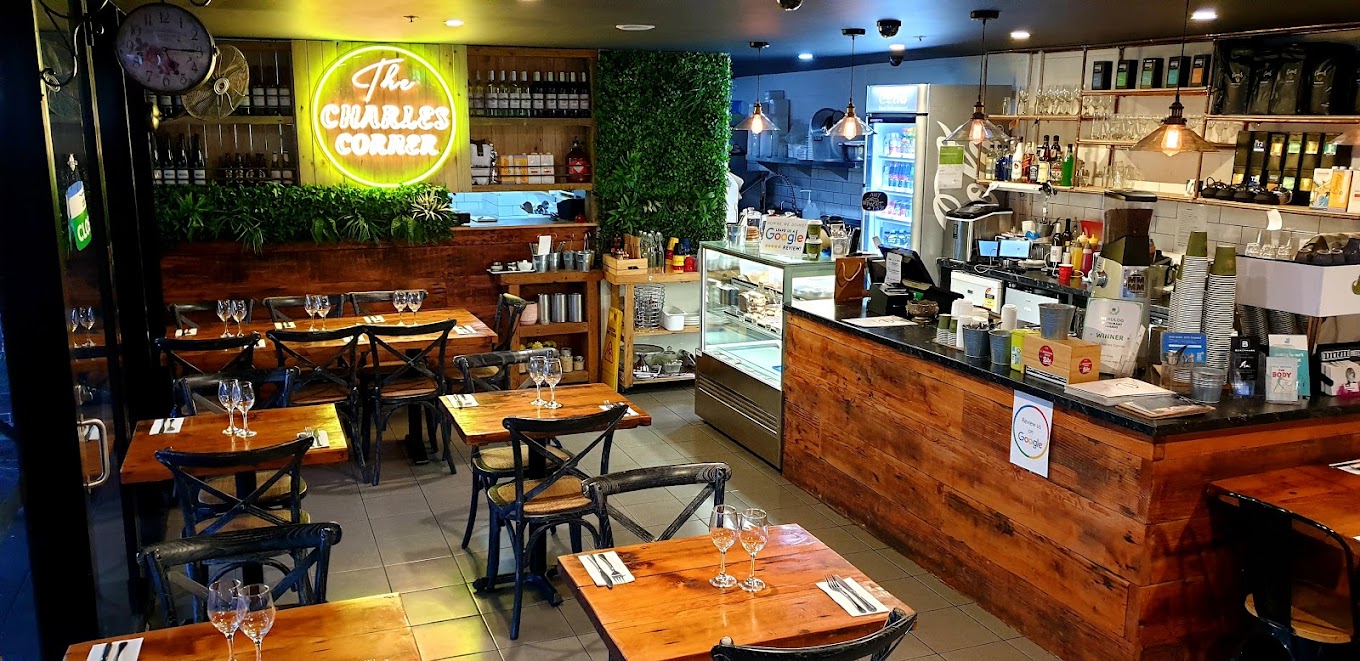 The Charles Corner cafe