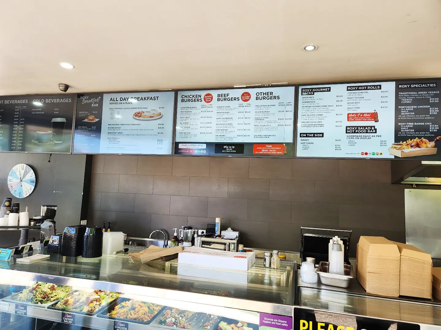 Roxy gourmet bar