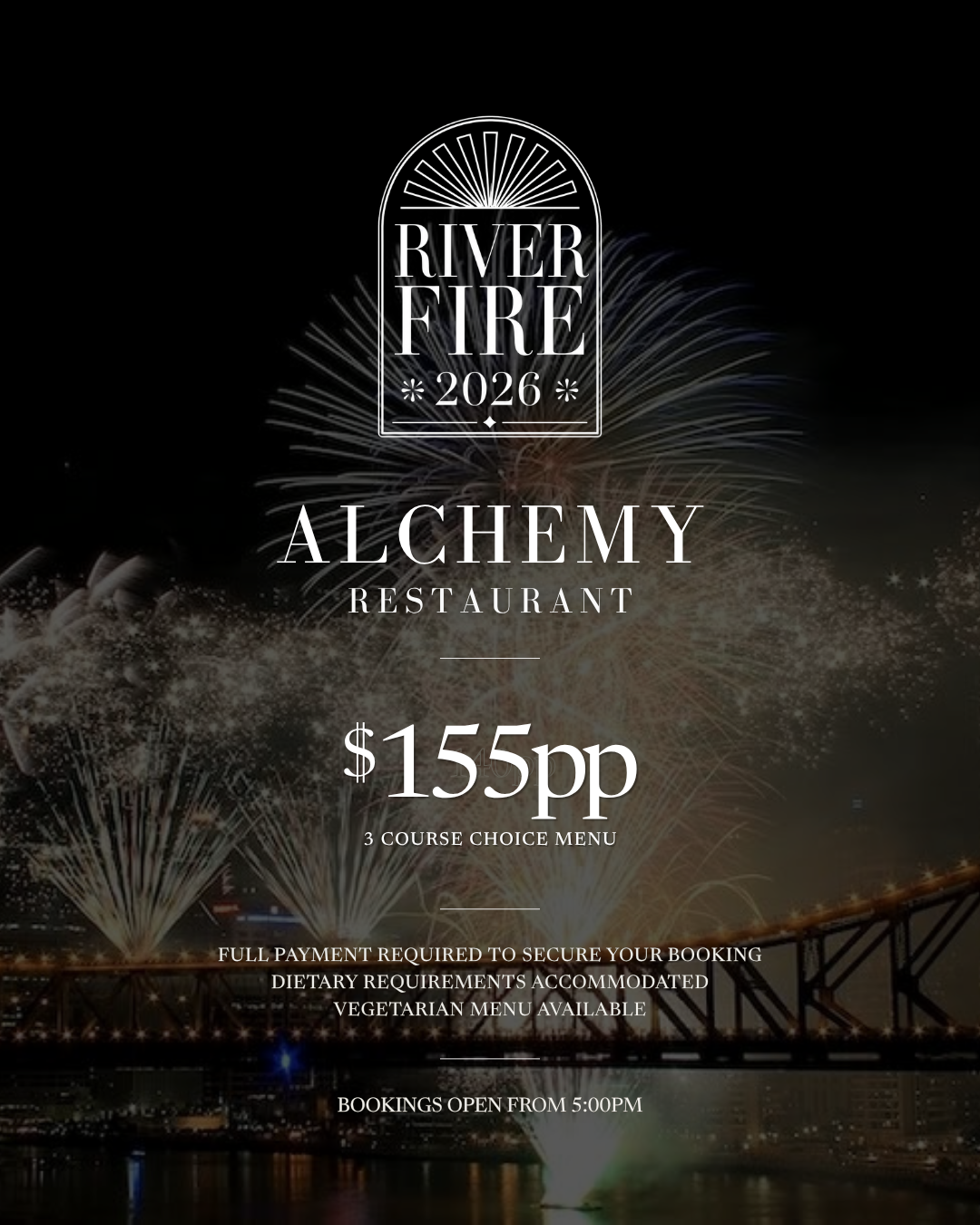 Alchemy Restaurant and Bar Brisbane event