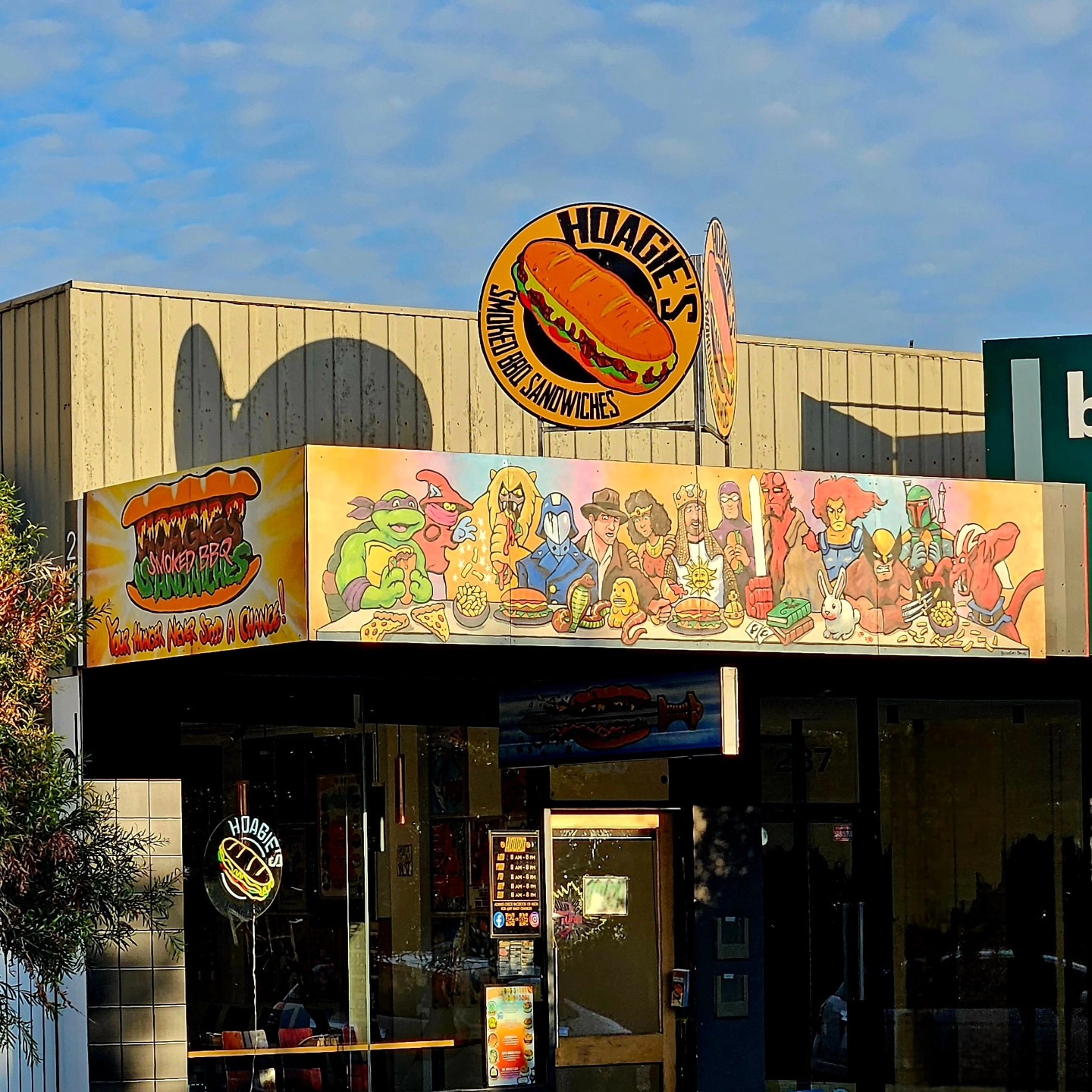 Hoagie's Smoked BBQ sandwiches