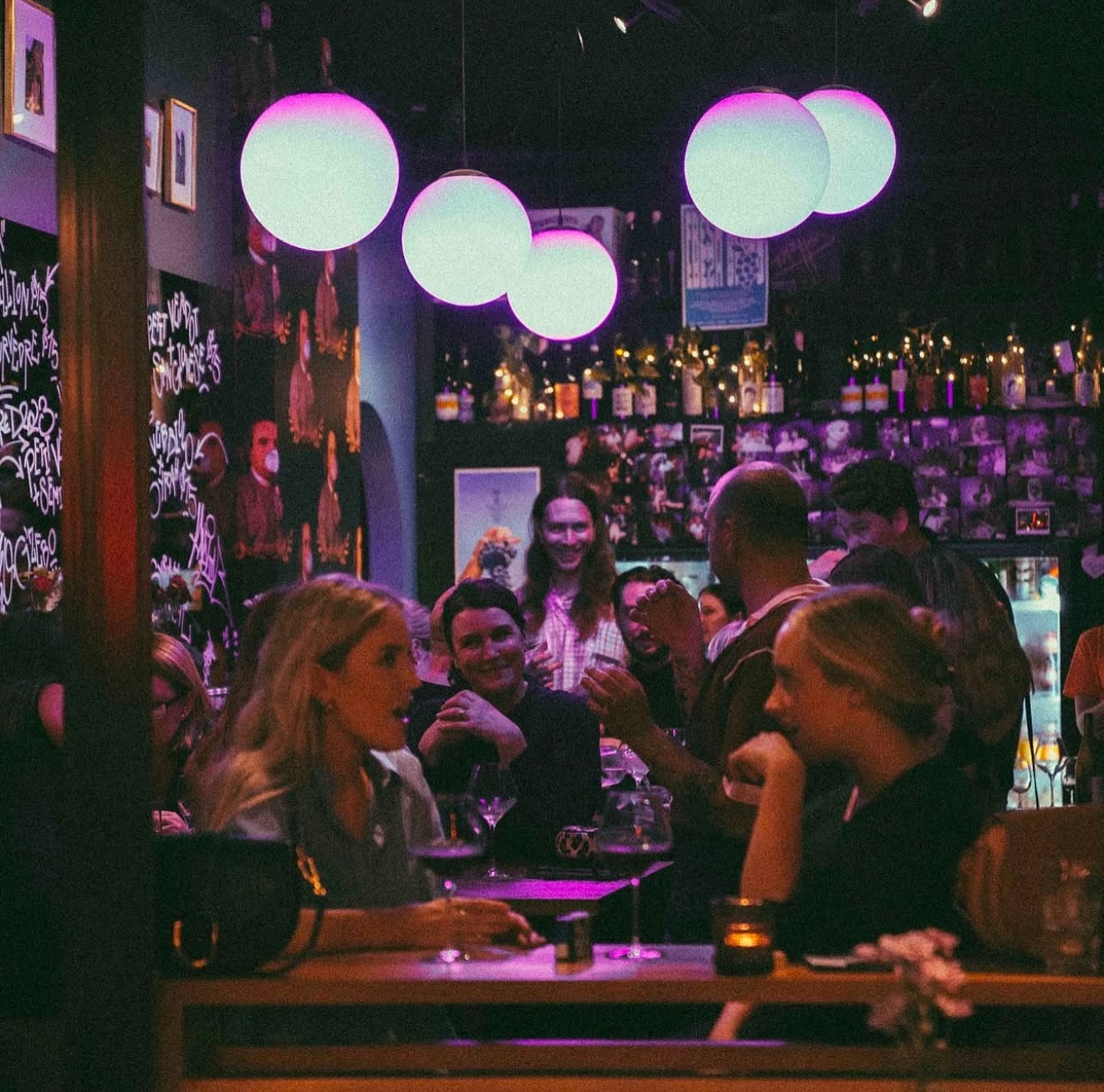 Dark Red Wine Bar