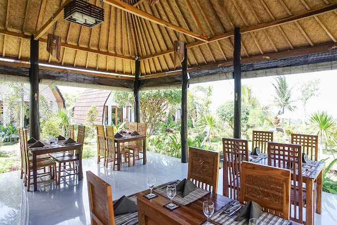 Penida sunset ocean view bungalows