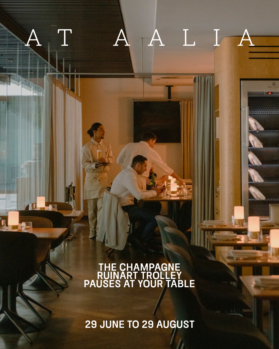 AALIA Restaurant Sydney event