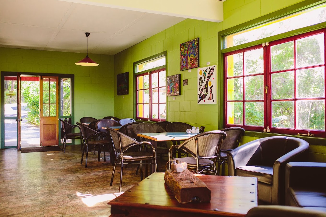 Cafe In The Mountains