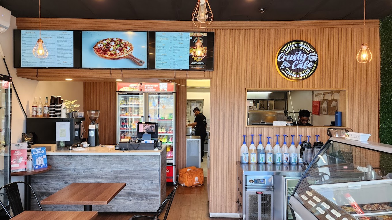 Crusty Pizza & Burgers
