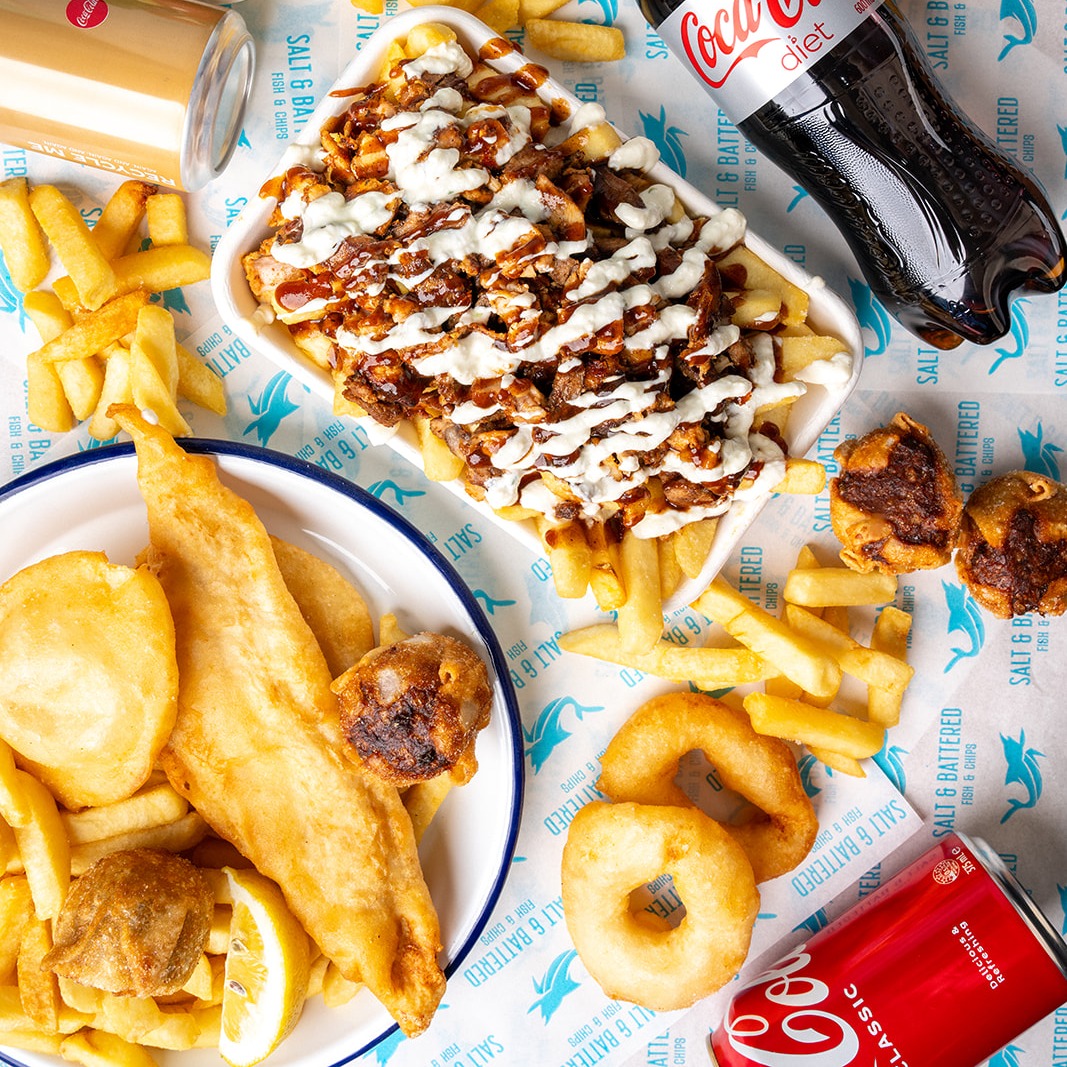 Salt & Battered Fish & Chips