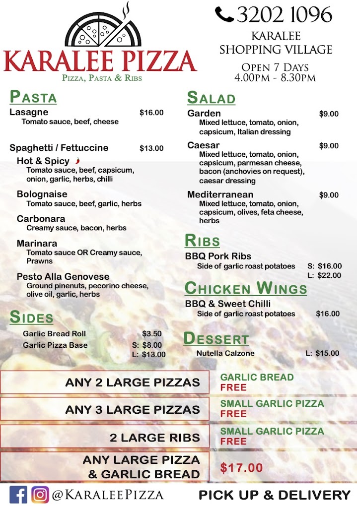 Karalee Pizza