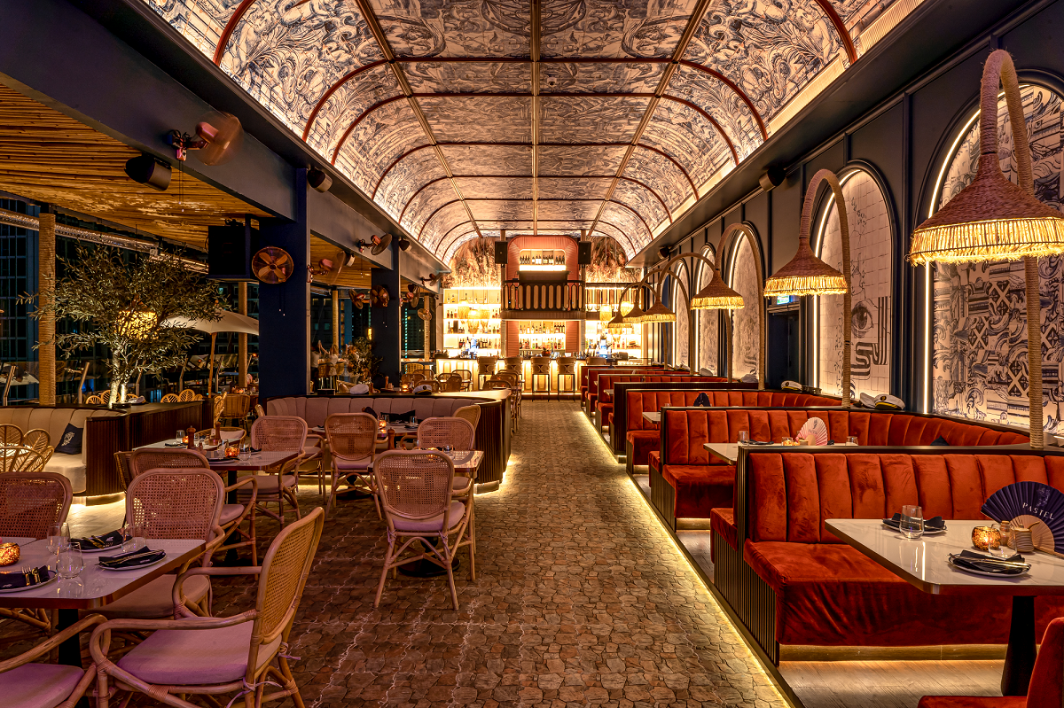Pastel Rooftop Bar & Mediterranean Dining