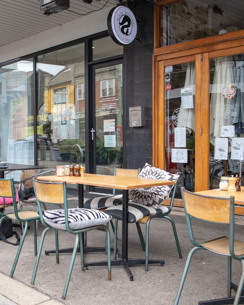 Black Squirrel Cafe.
