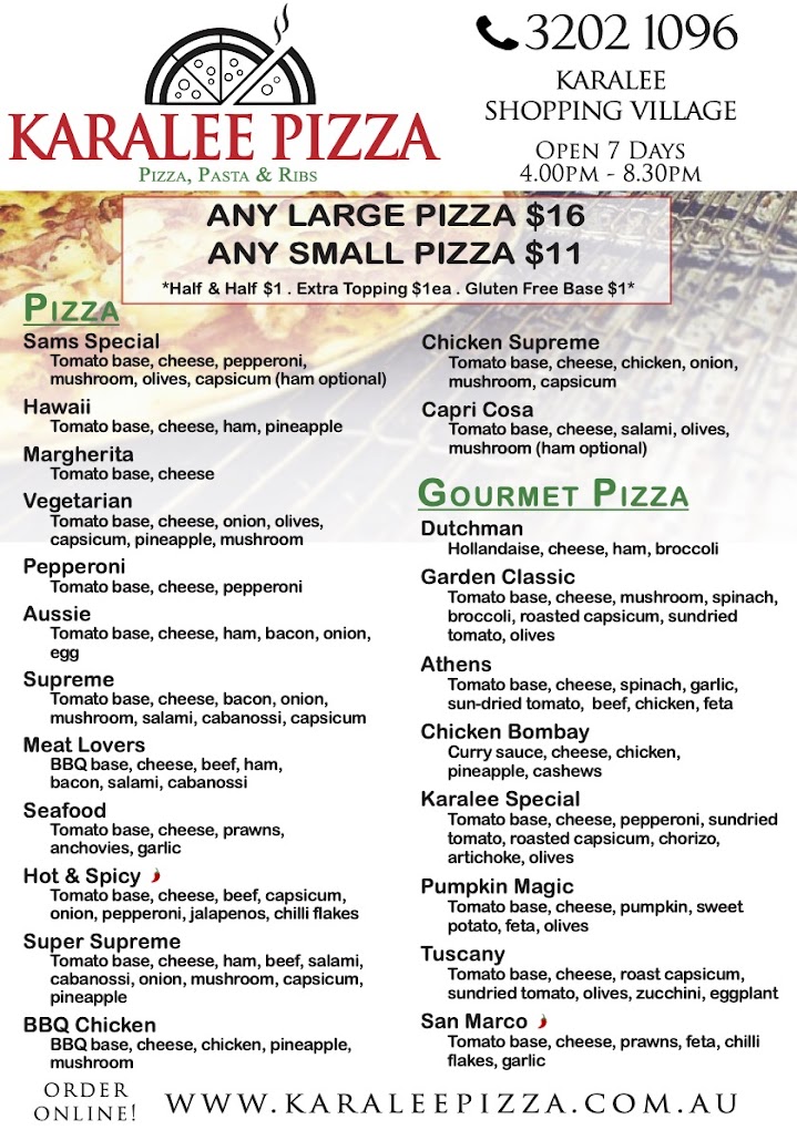 Karalee Pizza