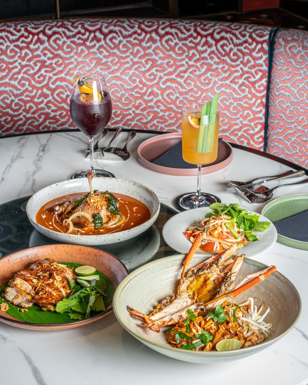 Jim Thompson, A Thai Restaurant