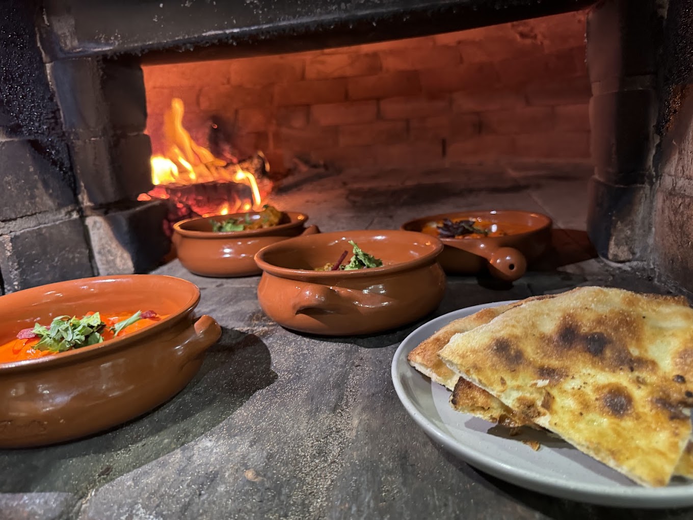 Fire flame kitchen