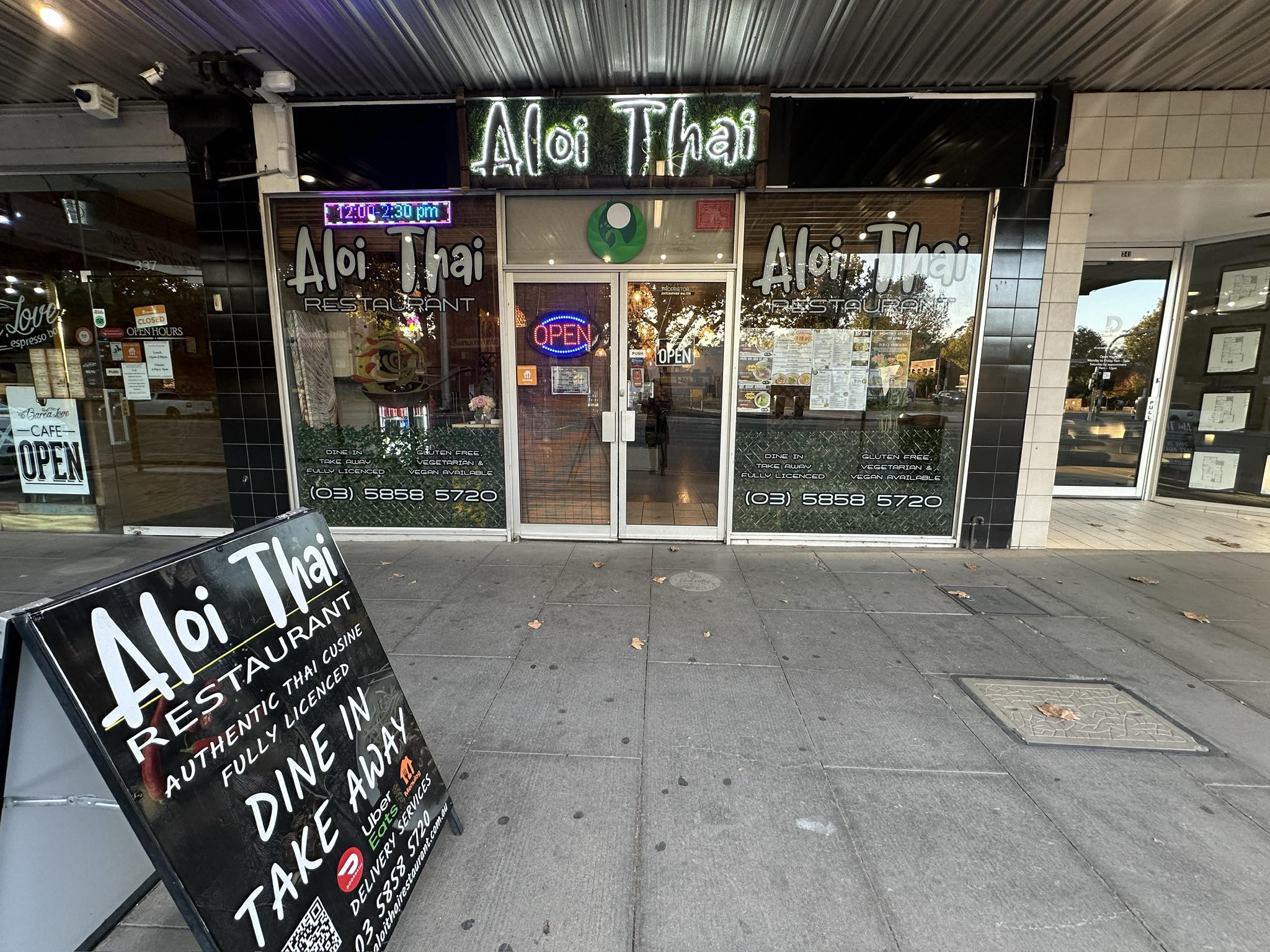 Aloi Thai Restuarant, Shepparton