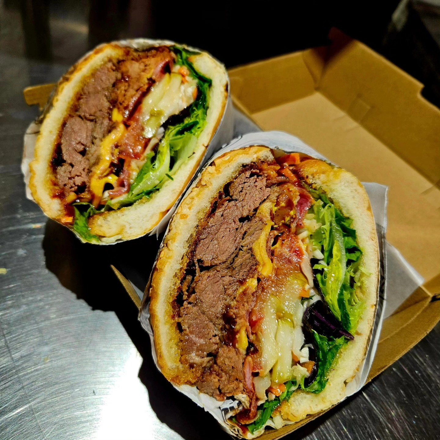 Hoagie's Smoked BBQ sandwiches