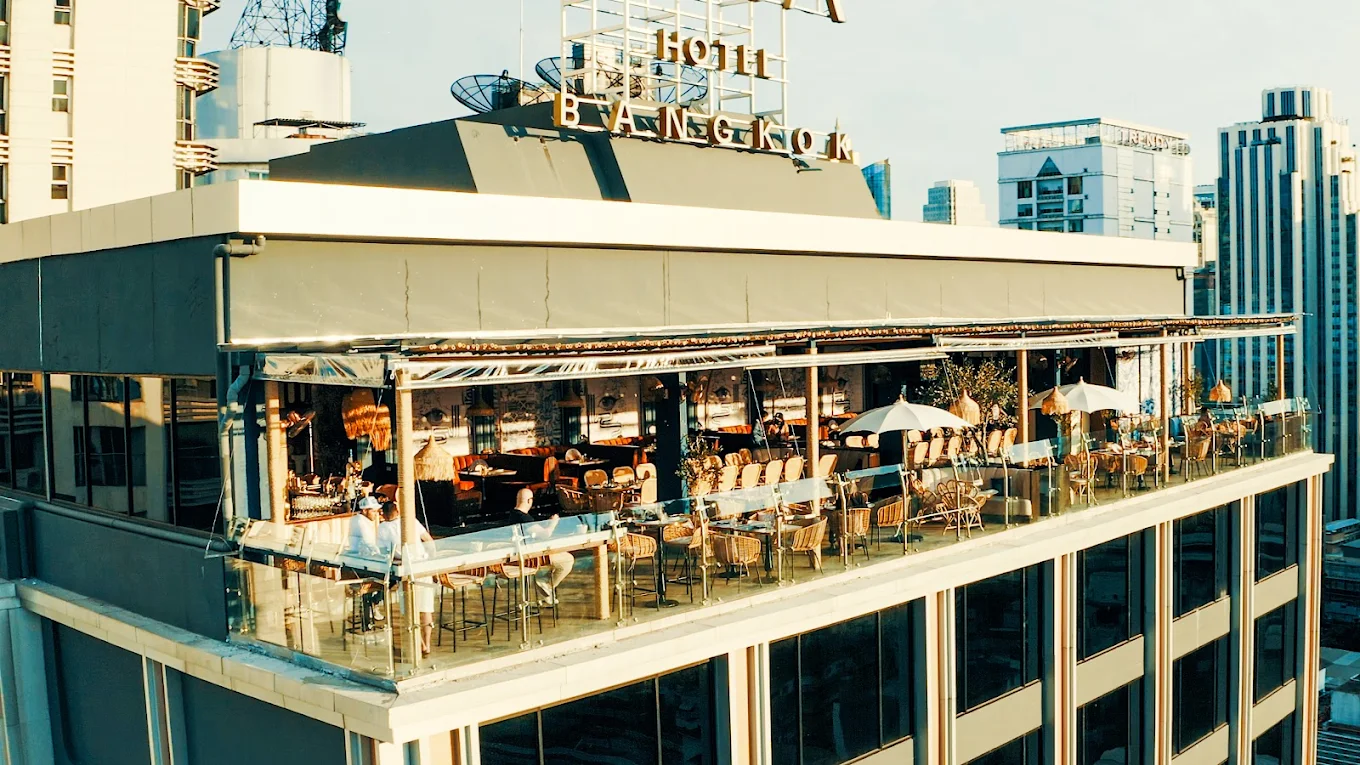 Pastel Rooftop Bar & Mediterranean Dining