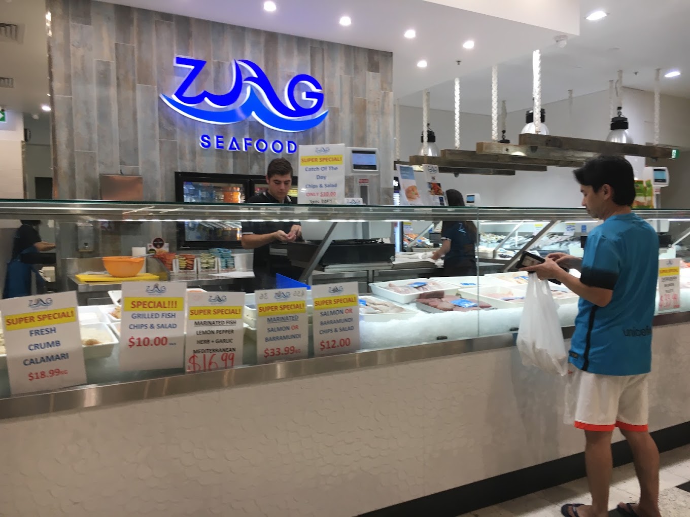ZAG Seafood Wetherill Park
