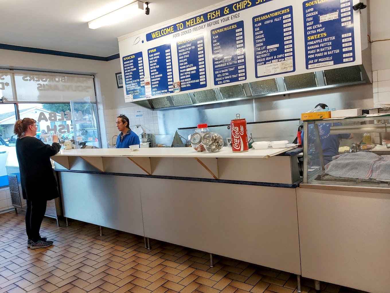 Melba Fish & Chips Shop.