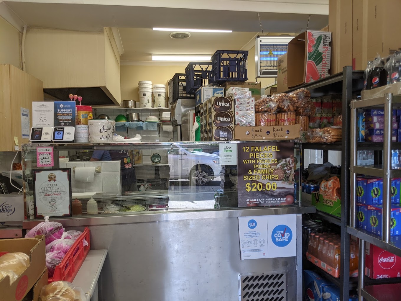 Jamals Falafel & BJ's Burgers