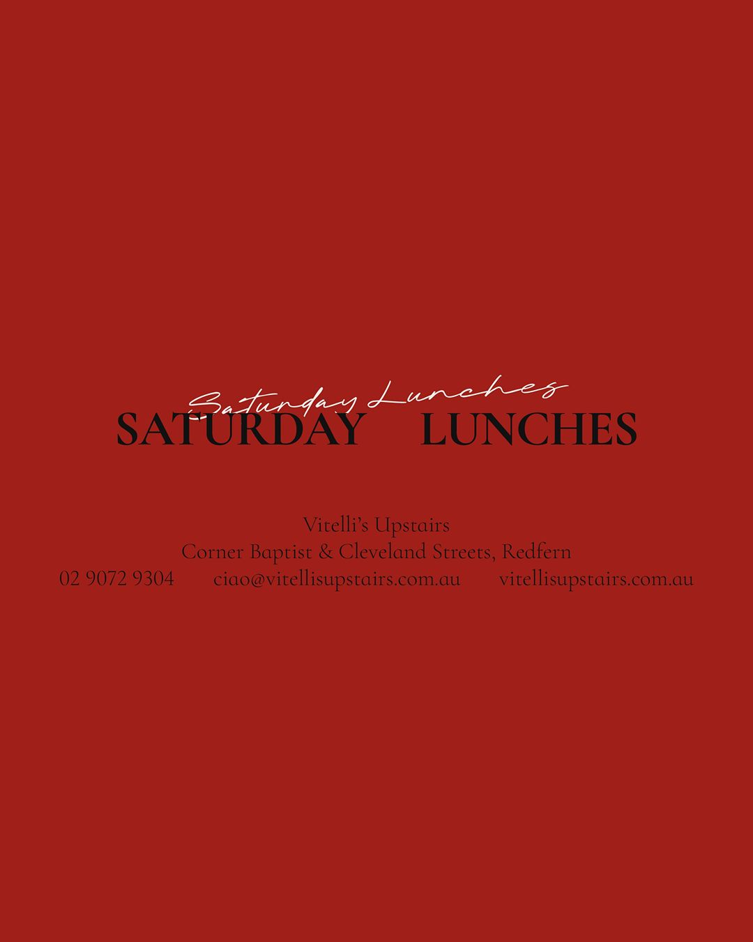 Vitelli's Upstairs event