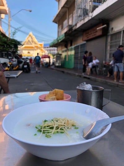 Jae Hmoy Kia Pork Porridge 猪肉粥
