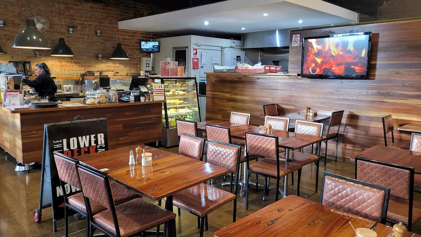 The Lower Deck Cafe.