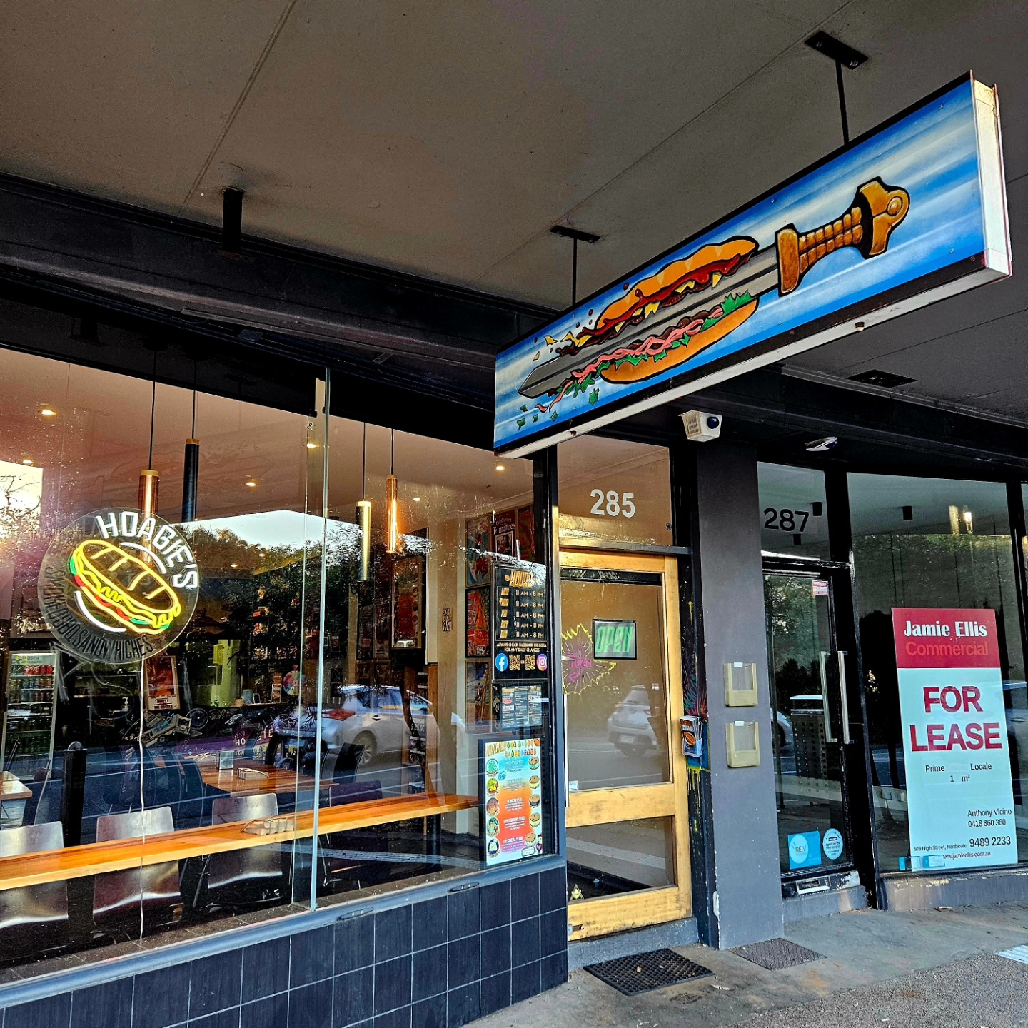Hoagie's Smoked BBQ sandwiches