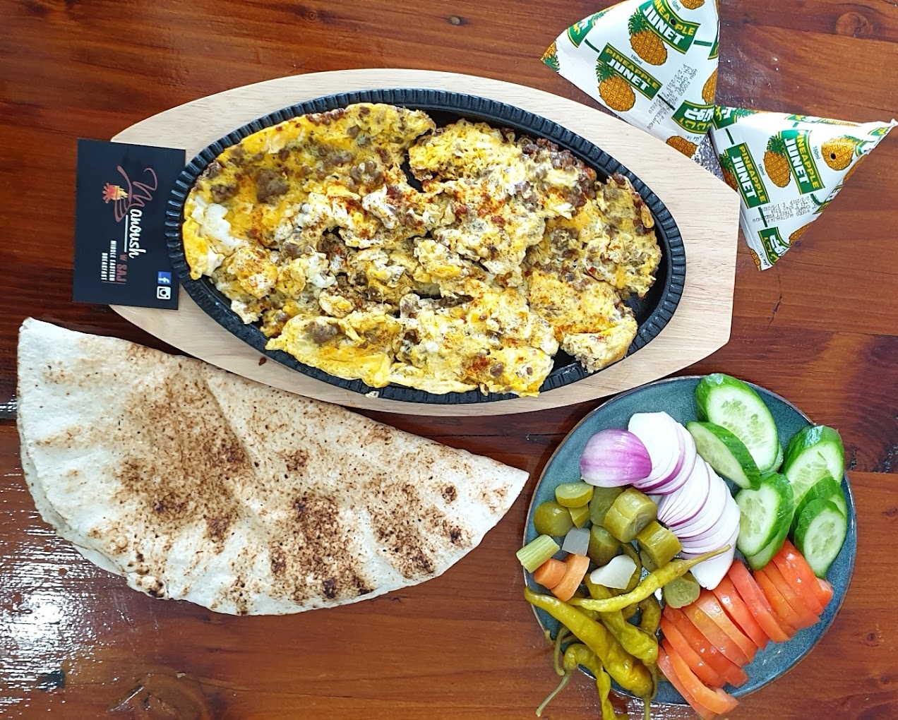 Manoush w Saj