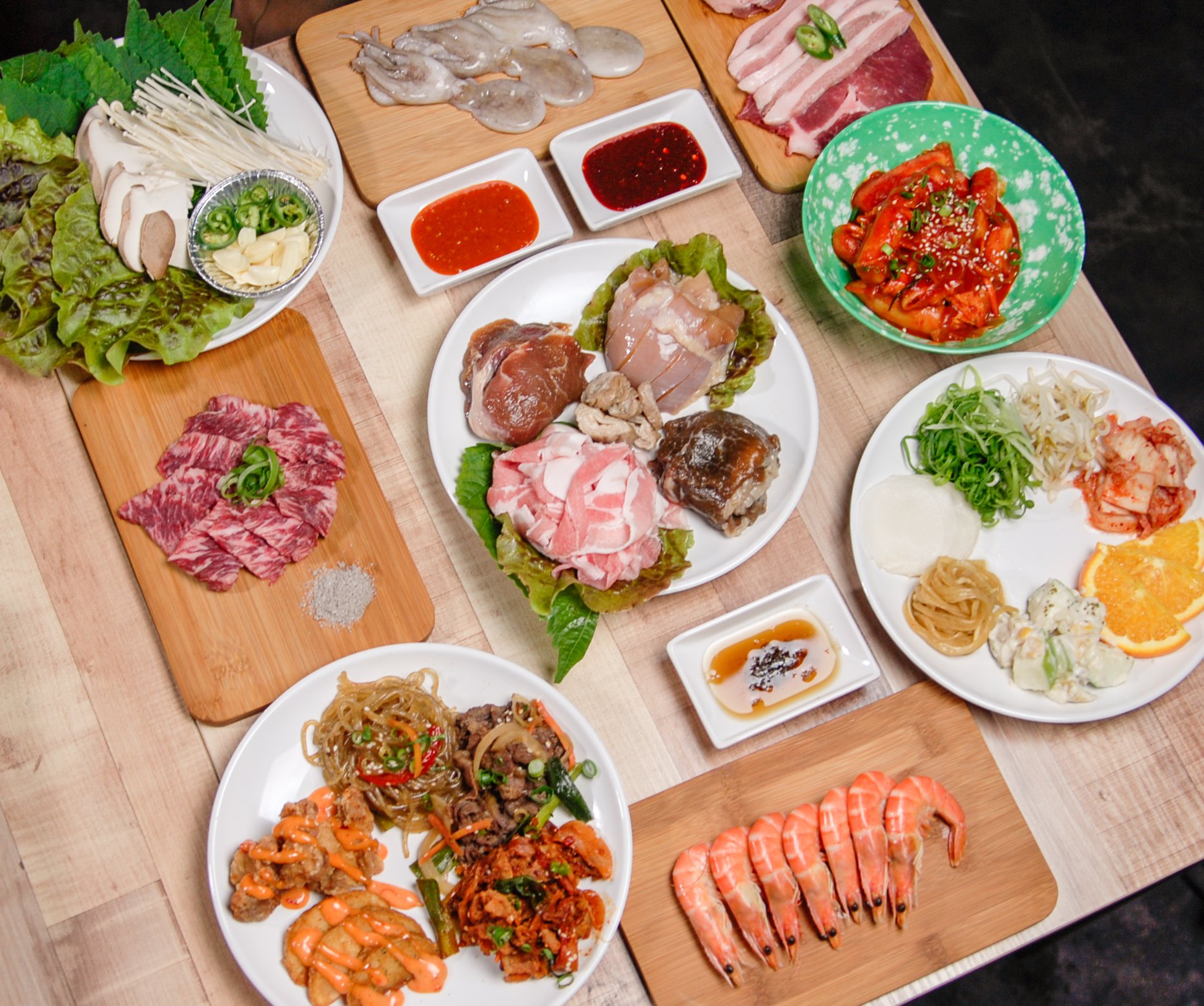 OhGam Korean BBQ Buffet