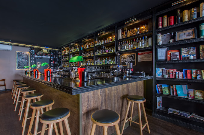 The Bibliotheca Bar and Book Exchange