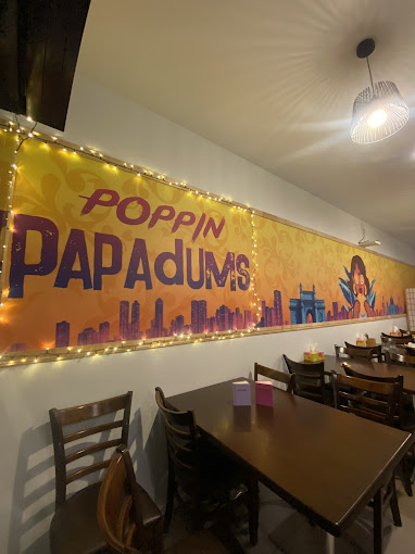 Poppin Papadums Restaurant