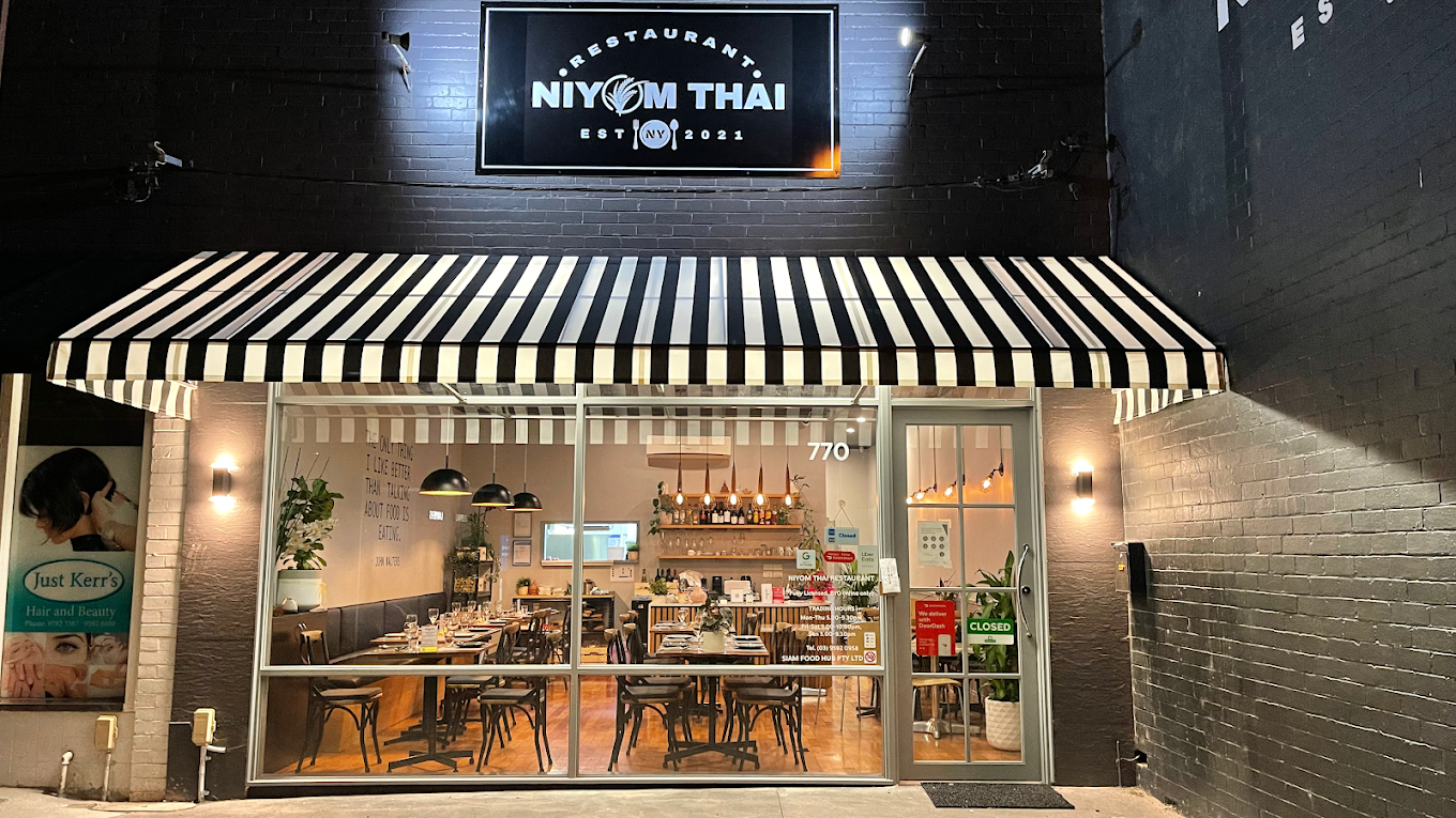 Niyom Thai Restaurant - Creative Thai Cuisine in Brighton East