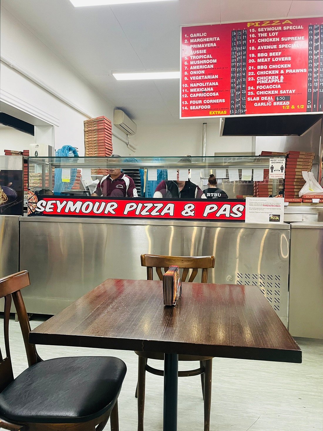 Seymour Pizza & Pasta