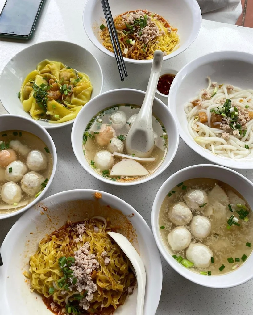 Ah Hua Teochew Fishball Noodles