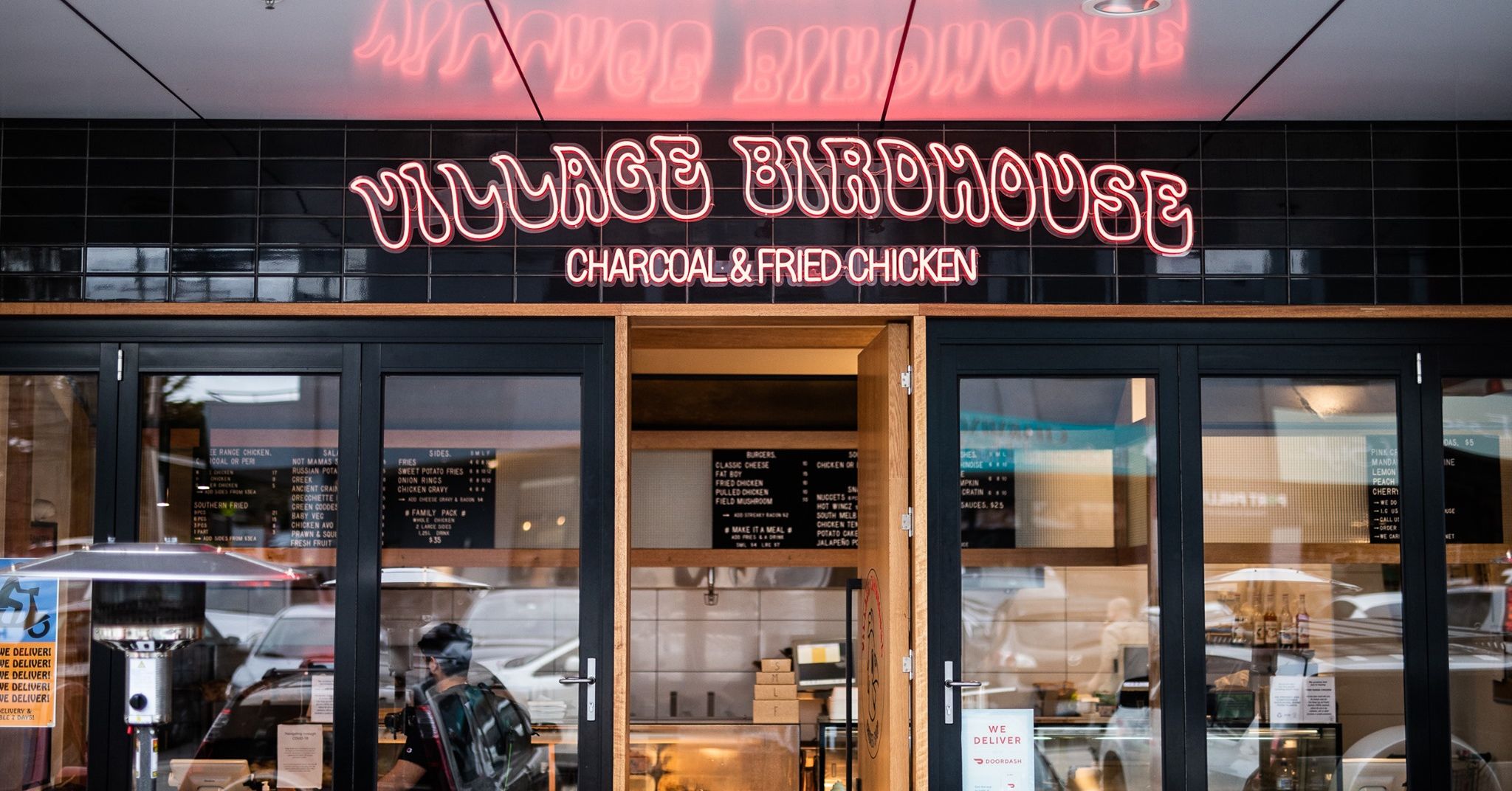 Village Birdhouse Charcoal Chicken