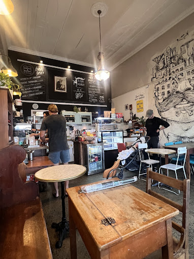 A Man and his Monkey Cafe