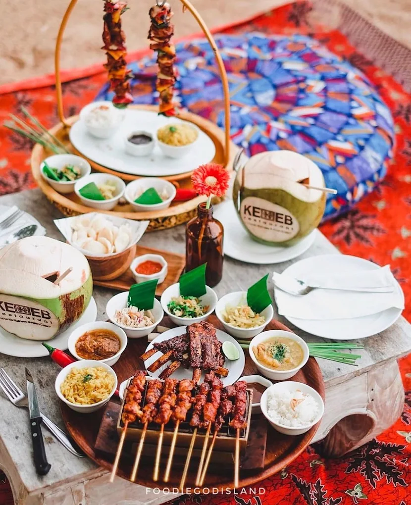 Kekeb Restaurant, Balinese Food Nusa Dua