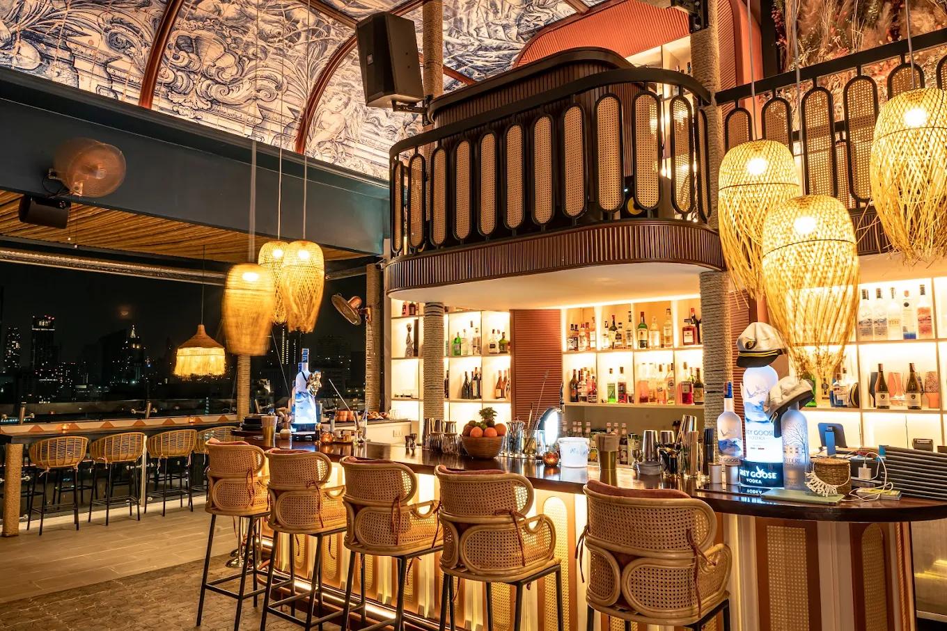 Pastel Rooftop Bar & Mediterranean Dining