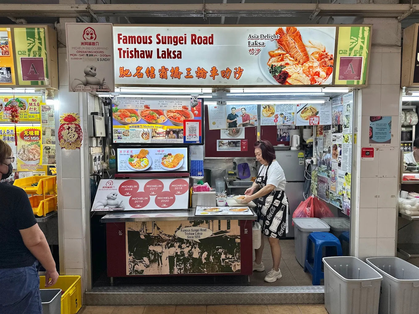 Famous Sungei Road Trishaw Laksa
