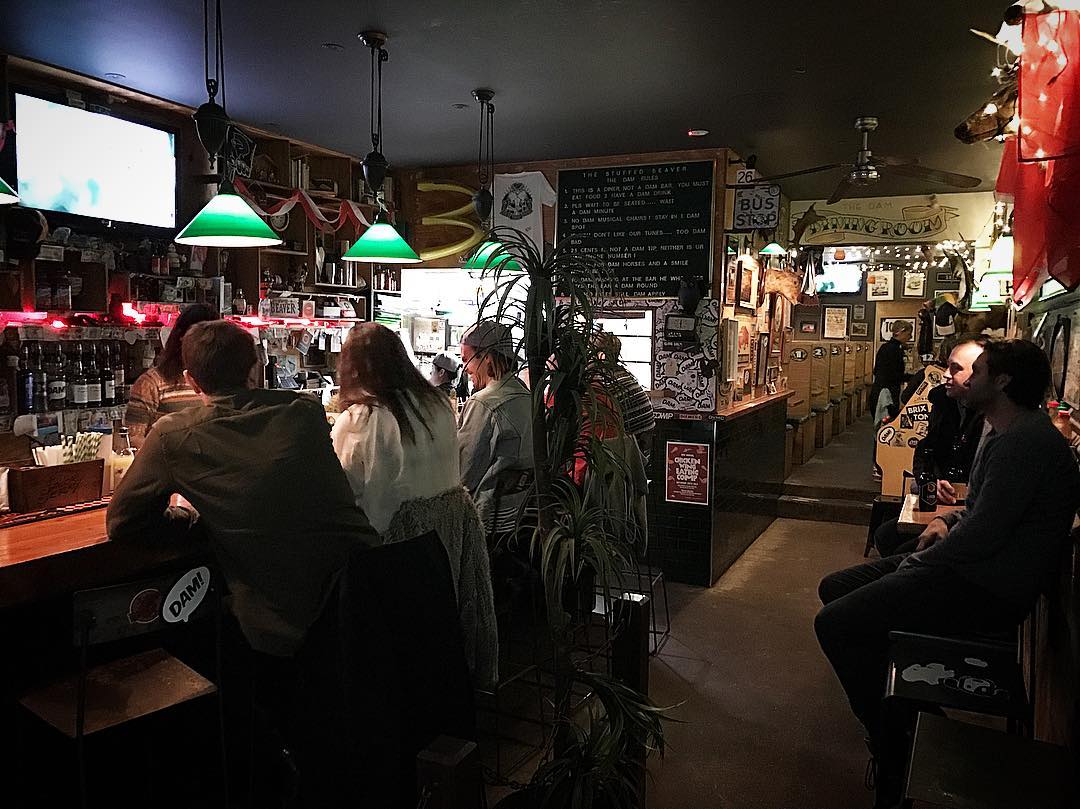 Stuffed Beaver Dining Parlour
