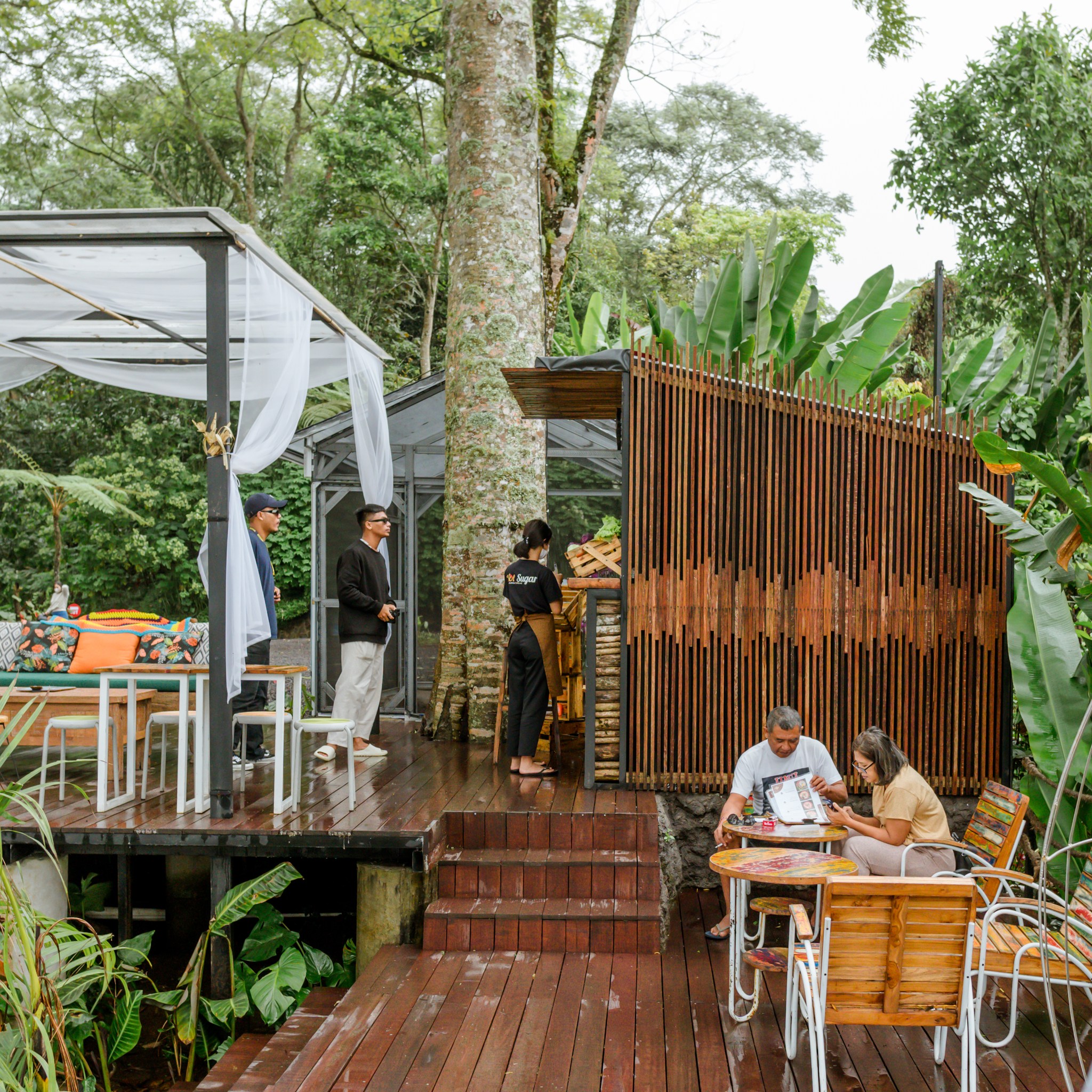 Hot Sugar Cafe at Bedugul Hills